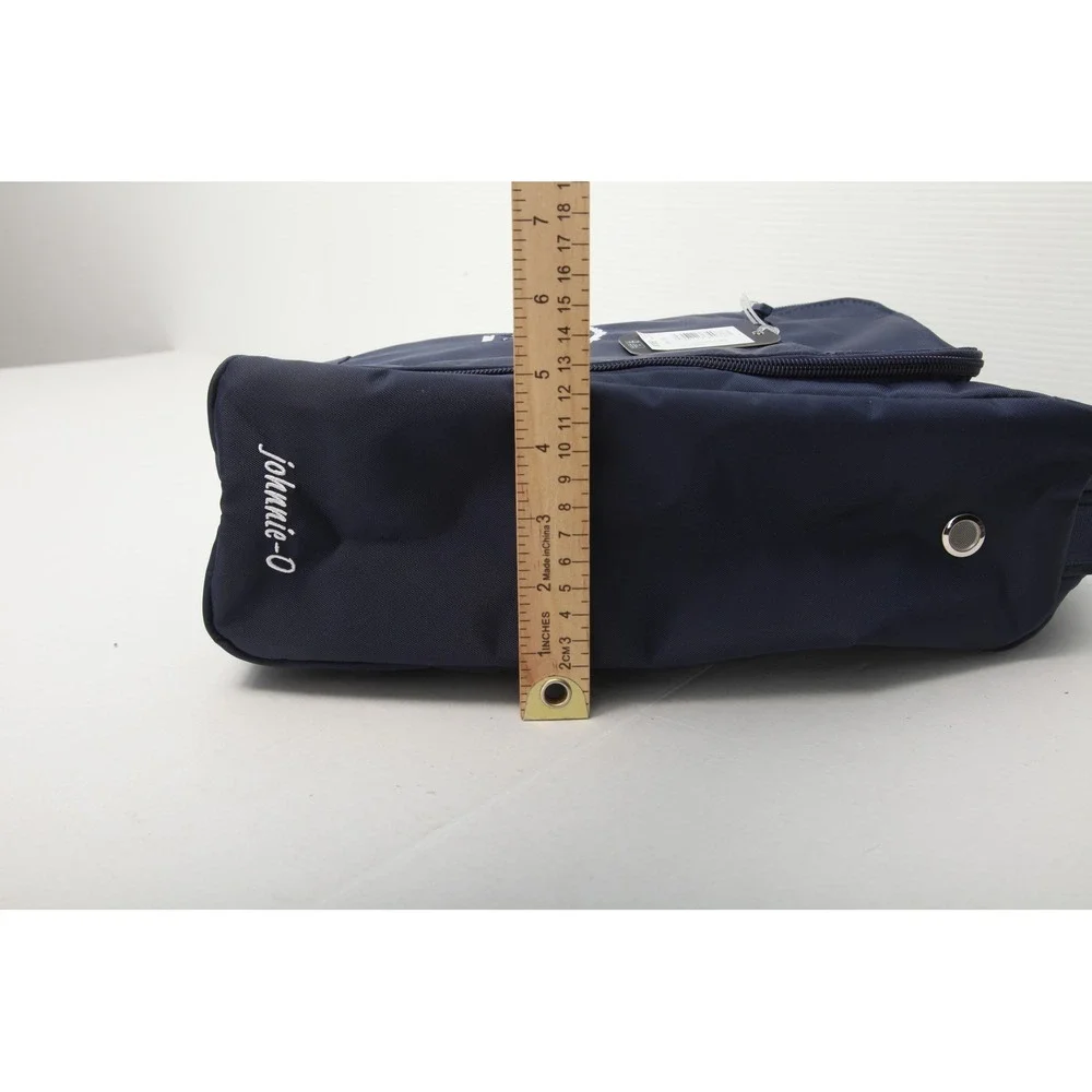 Johnnie-O The Fiddler's Invitational 2024 Navy Shoe Bag Travel Storage NWT